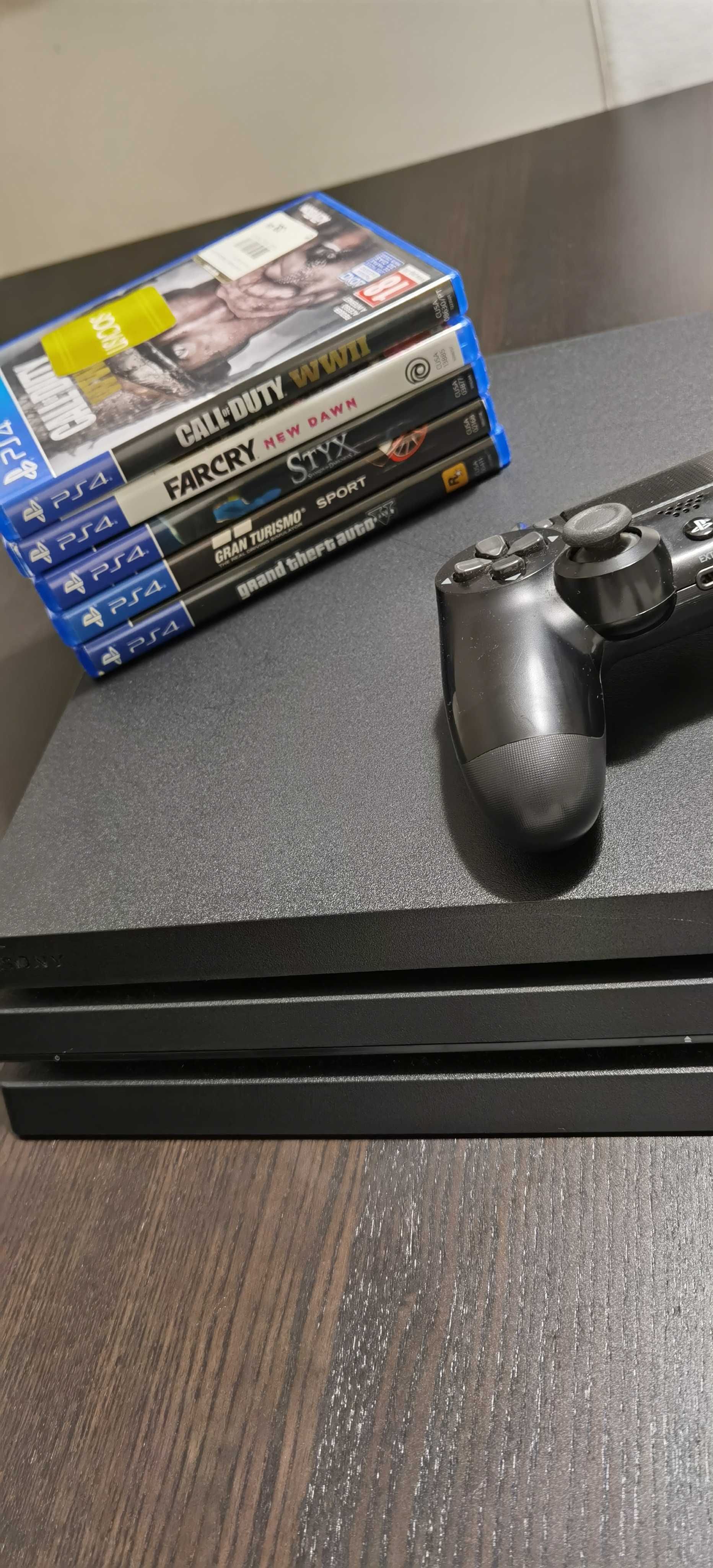 PS4 PRO 1TB + 5 jogos de graça ! Algés, Linda-A-Velha E Cruz  Quebrada-Dafundo • OLX Portugal