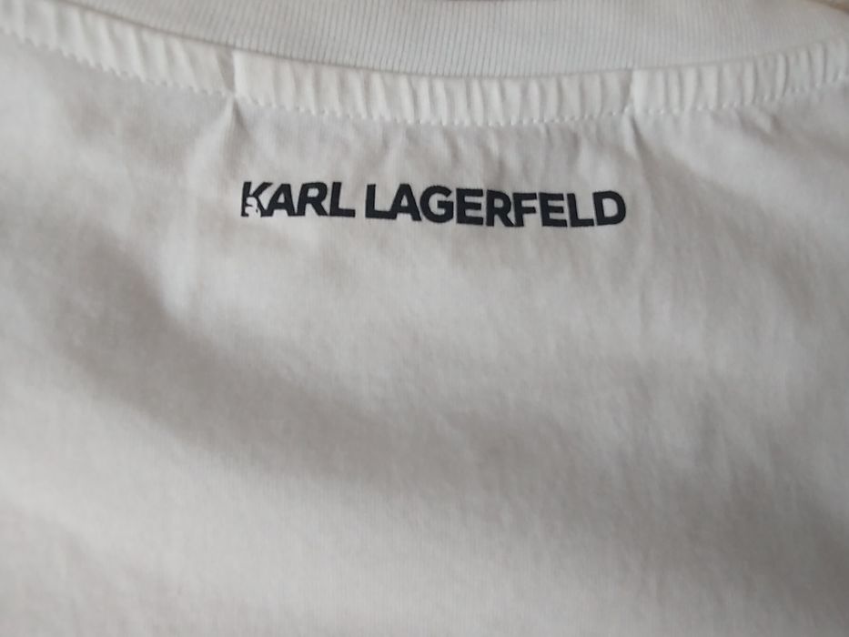 Karl Lagerfeld t-shirt biały