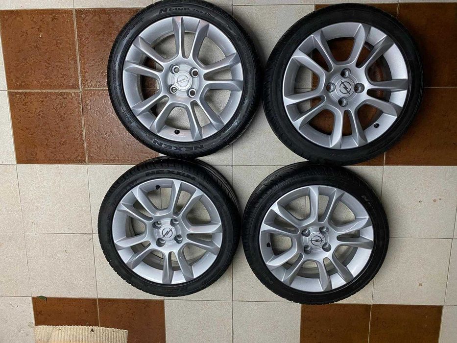 Conjuto Jantes Opel Originais + Pneus Novo