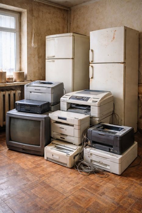 Побутова та оргтехніка б/в робоча та неробоча