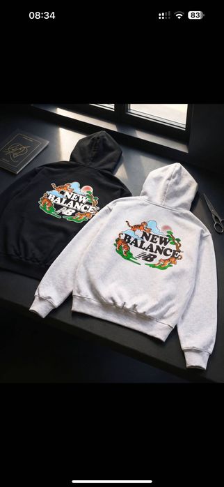 Худі new balance tiger