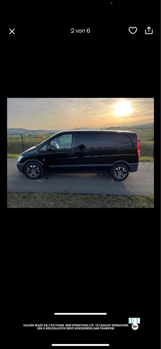 Felgi R17 5x112 7.5j et36 66.6 Mercedes Vito W639 W447