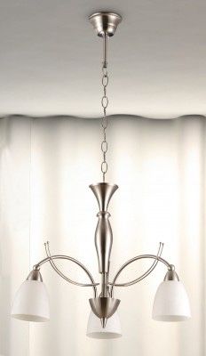 Люстра на 3 плафони робоча