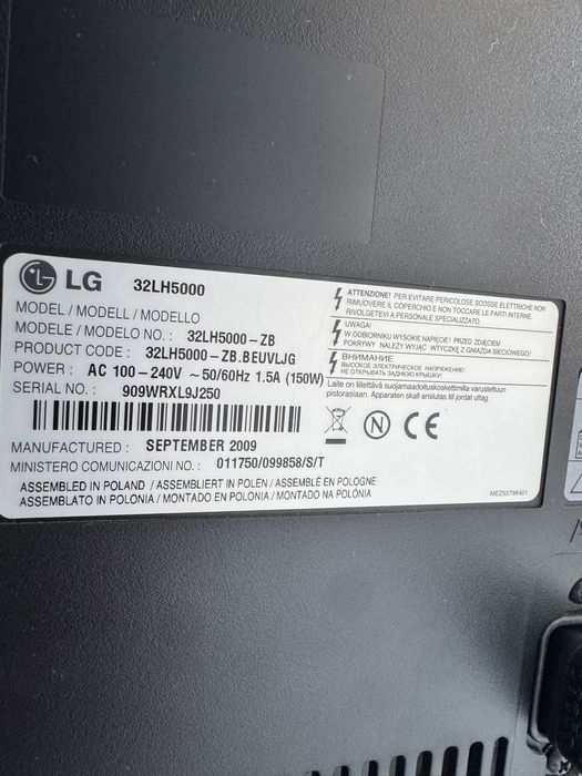 TV LCD LG 32LH5000