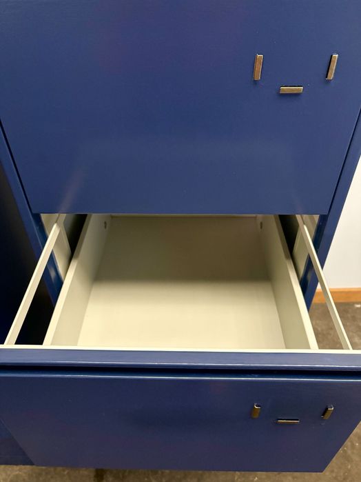 2 Armários de arquivo metal 4 gavetas - para escritório ou arrumação