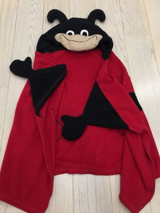 Strój przebranie biedronka biedroneczka ręcznik koc plażowy kąpielowy