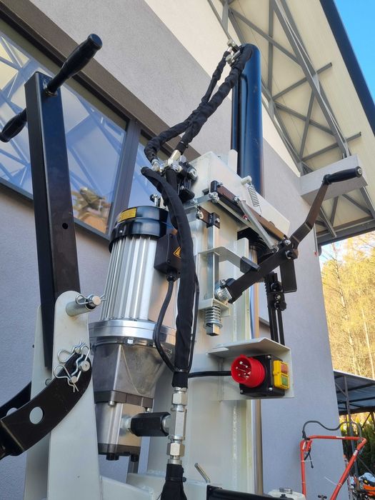 Łuparka rębak Hydr. Potężna moc 30ton nacisk. Wersja Norweska Wom+400V