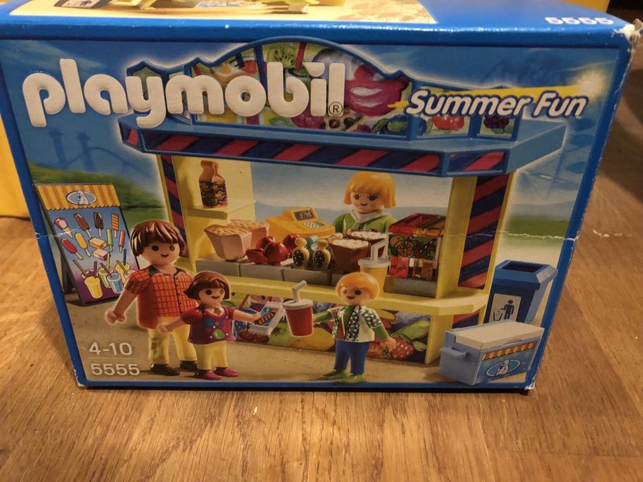 Playmobil 5555 zestaw karton duzo elementów bar sklep Summer Fun