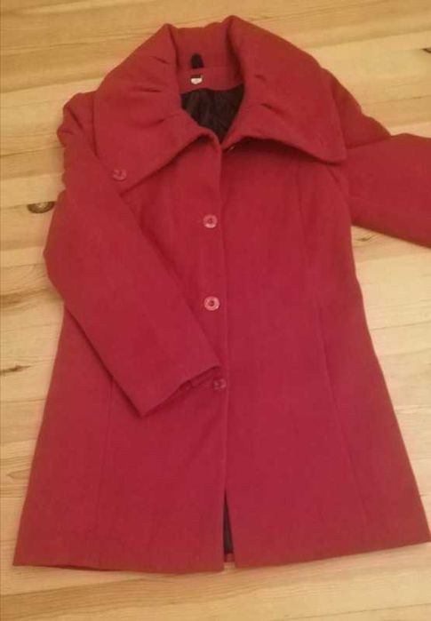 Płaszcz flauszowy rozm 46