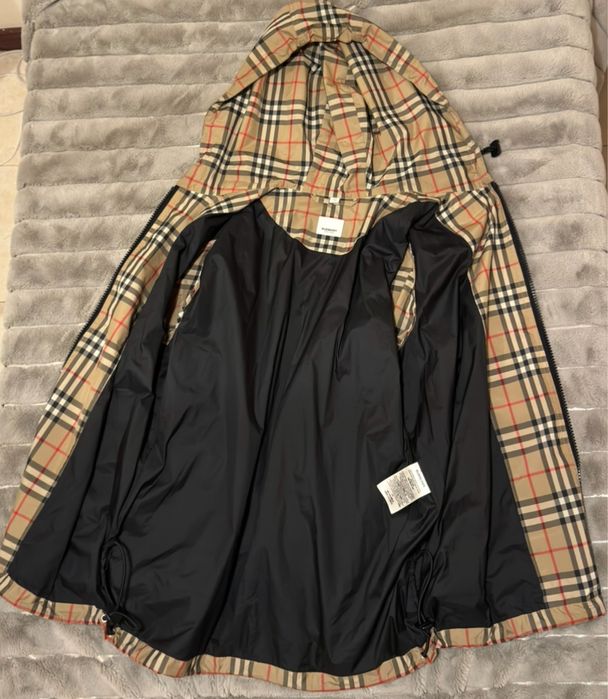 Jaqueta Check Burberry