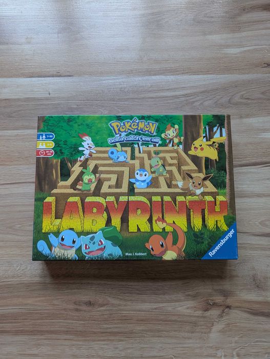 Gra planszowa Labirynt pokemon