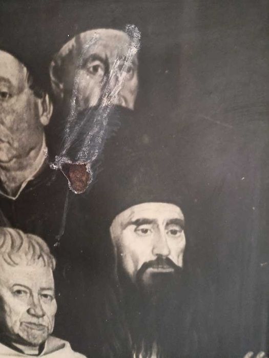 Reprodução enorme painel de São Vicente 171x129cm