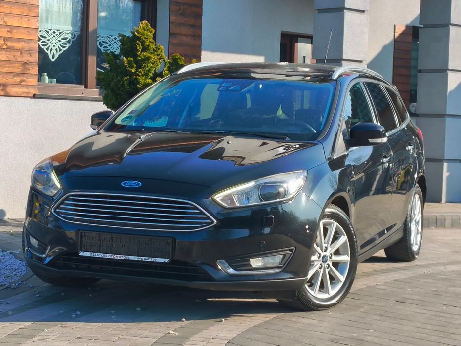 Ford Focus Bezwypadkowy Super Stan Klima/Alu/Navi/XENON PARK Assist TITANIUM FULL