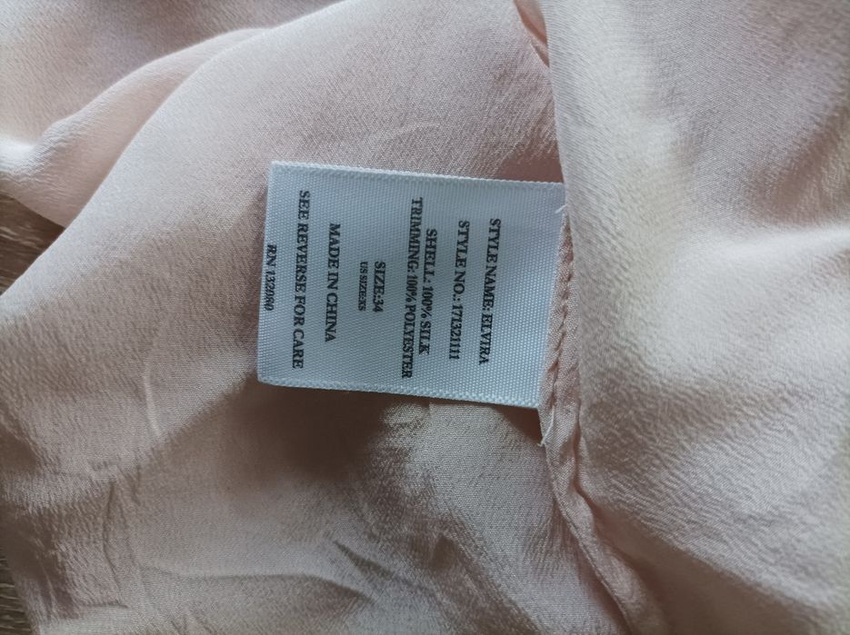 Custommade koszulka jedwabna