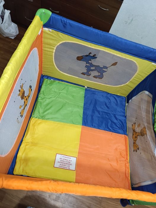 Манеж для двойни