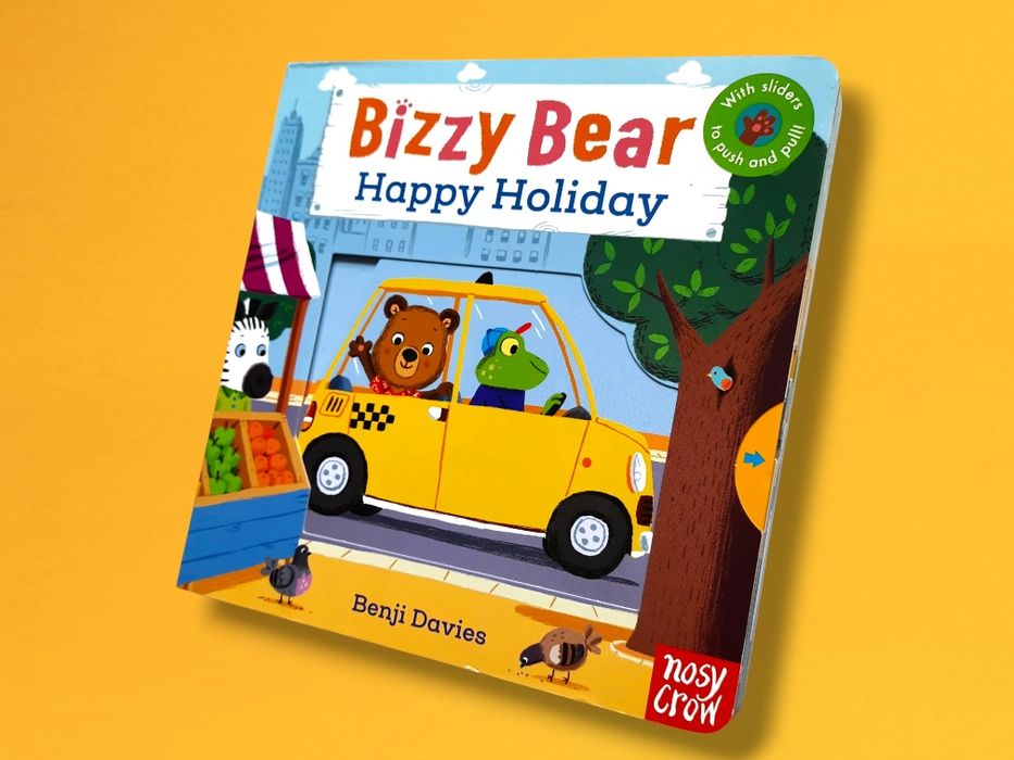 NOWA Bizzy Bear Happy Holiday miś pracuś książeczka po angielsku