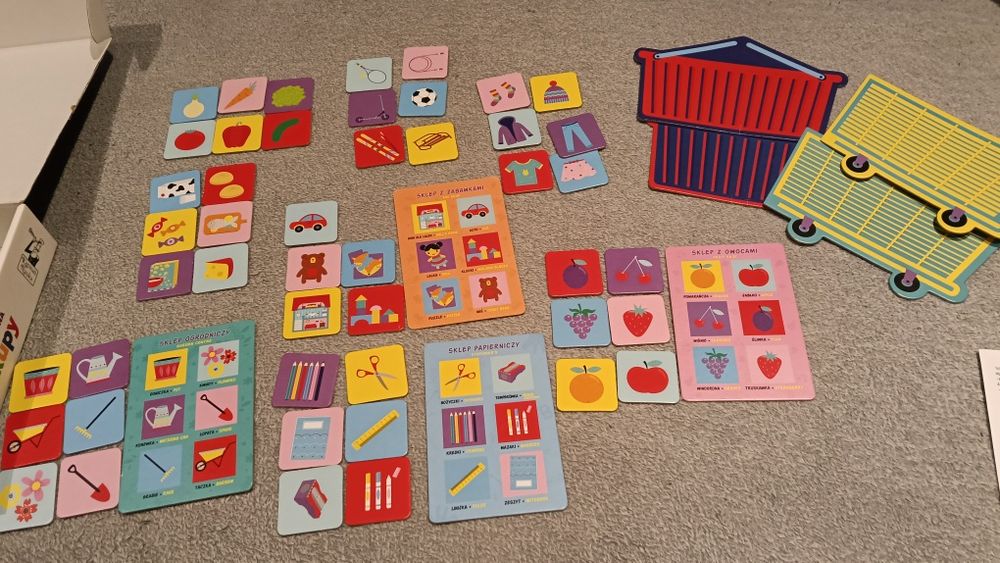 Gra edukacyjna Zakupy Kapitan Nauka 3-9 lat