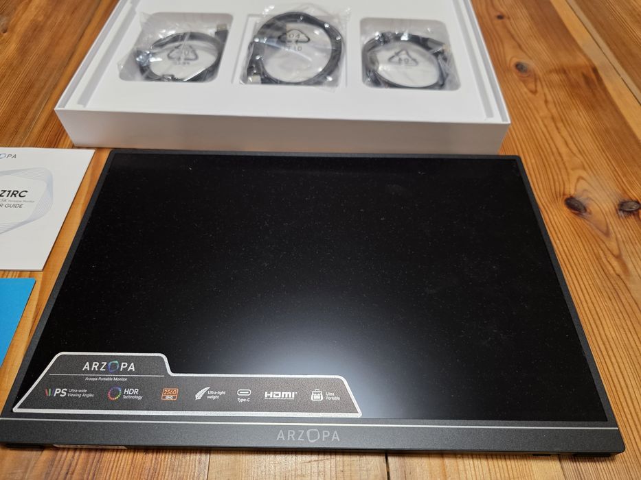 Monitor przenośny ARZOPA Z1RC 16” 2K – nowy