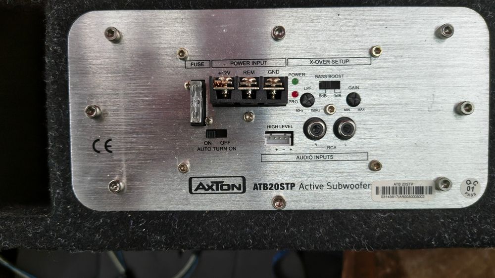 Active Subwoofer Axton ATB20STB