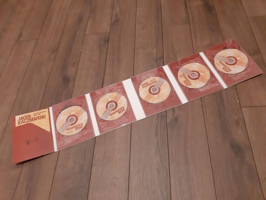 Jacek Kaczmarski Scena to dziwna 1980/2001. 5x DVD. Nowe.