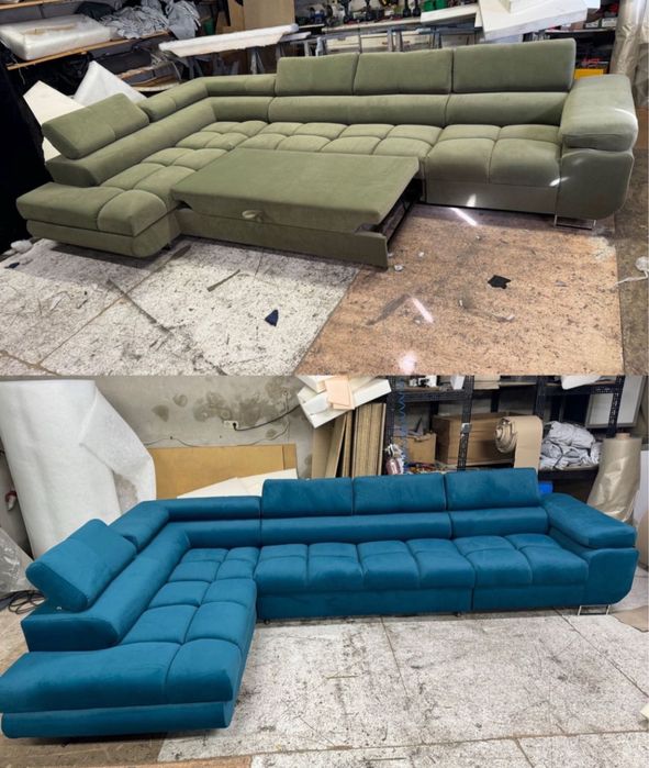 Naroznik Roki Pikowany Funkcja spania 3 Rozmiary