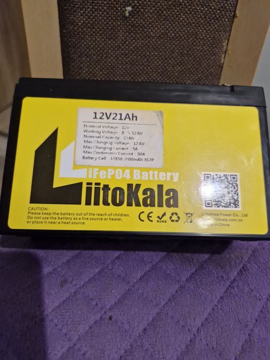 Akomulator liito kala
