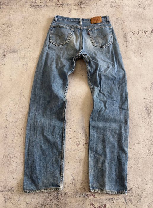 Винтажные Джинсы Levis 501 оригинал Размер 34/34