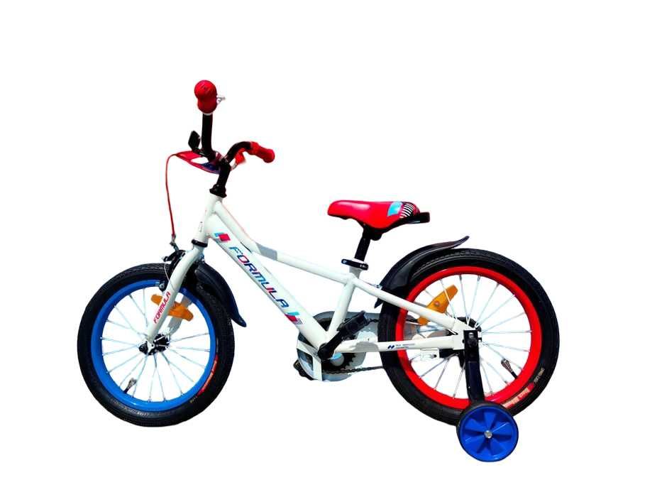 NOWY Rowerek Dziecięcy FORMULA RACE Rozmiar kół 16 cali Błotniki Kółka