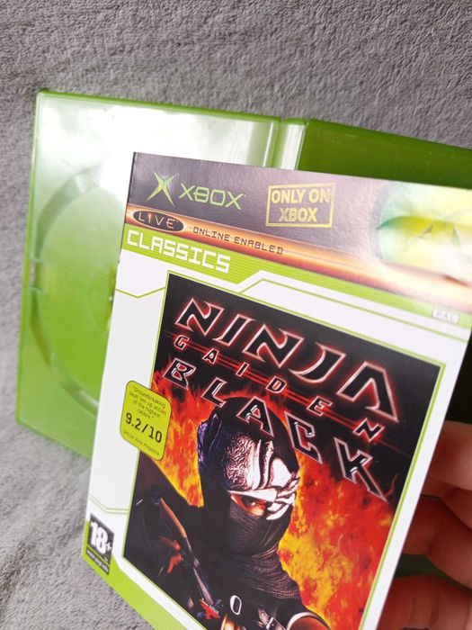 Ninja Gaiden Black Xbox Classic 3xENG
