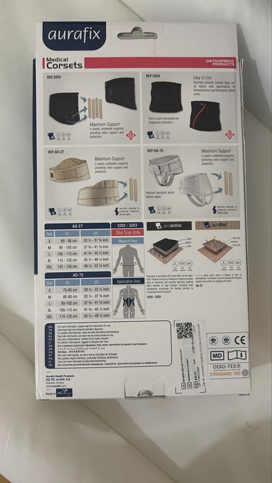 Бандаж / корсет для вагітних ортопедичний - розмір L (105-115 см)
