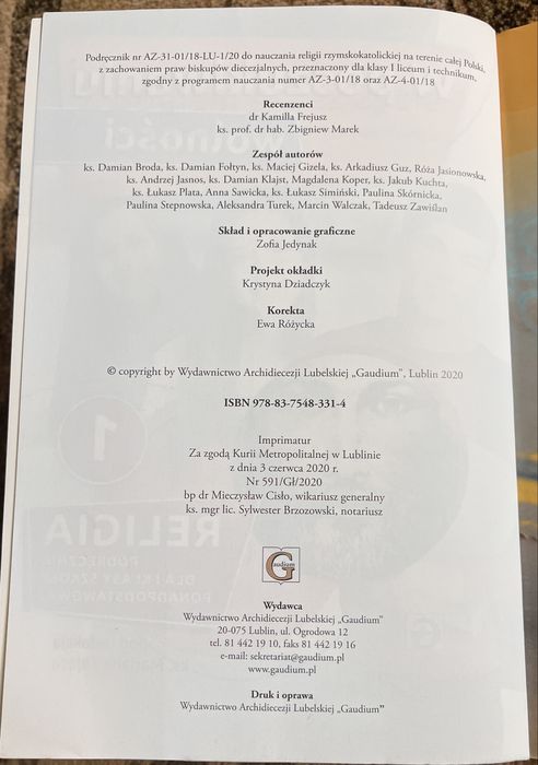 W poszukiwaniu wolności 1 podręcznik