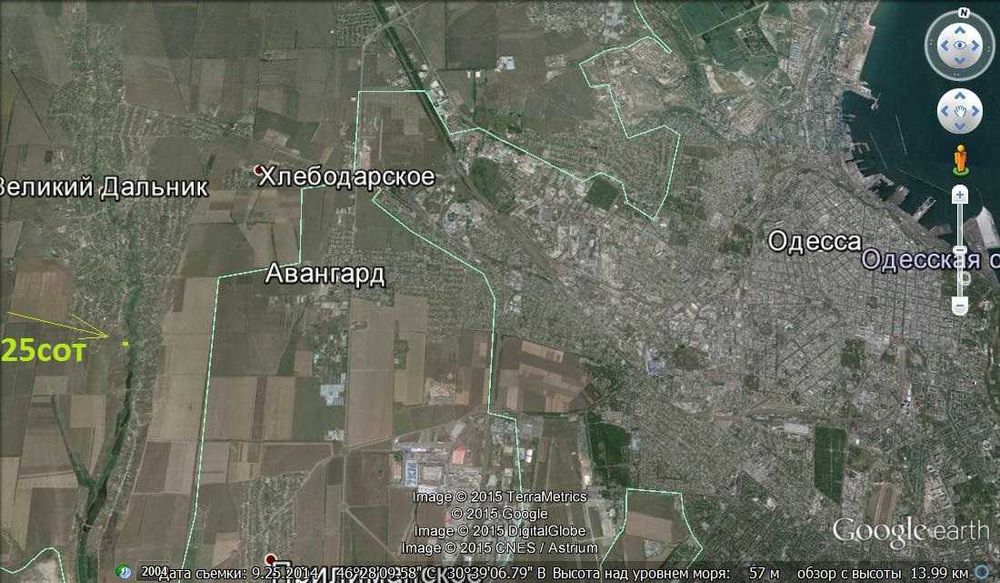 Большой Дальник 25 соток для коттеджа