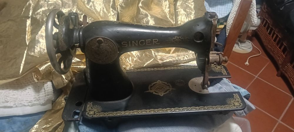 Máquina antiga Singer