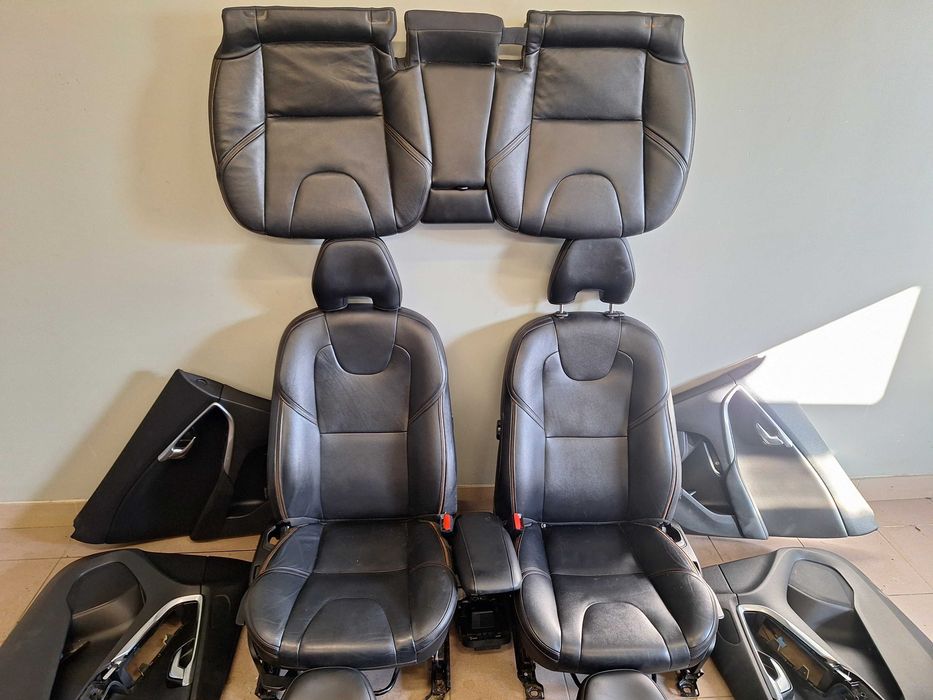 Fotel Fotele Skóra Boczki Komplet VolVo V40 II V40 2012-19r