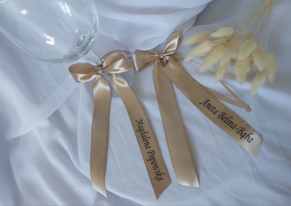 Winietki na wstążce