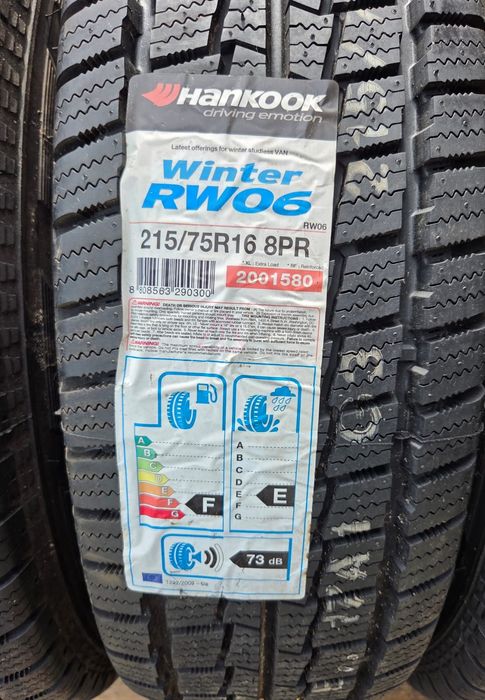 Opony zimowe Hankook  Winter RW06 215/75R16C 113/111R Nowe