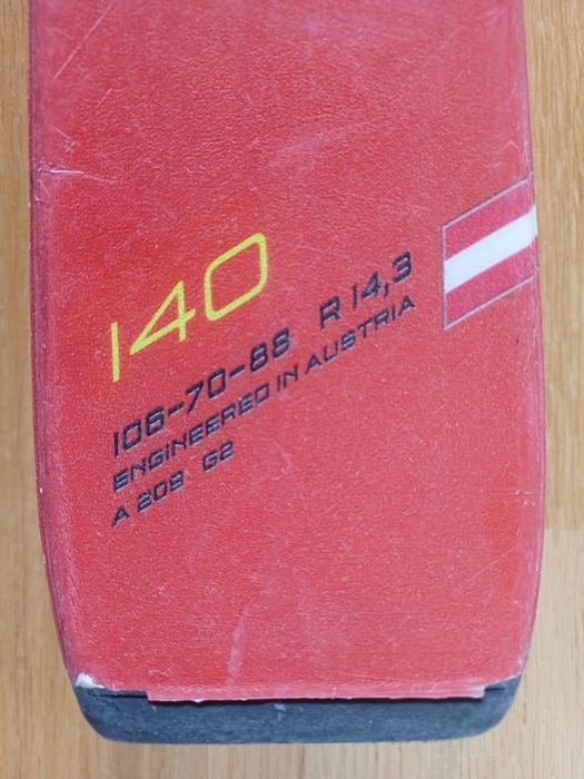 Narty Fischer RC4 the curv 140