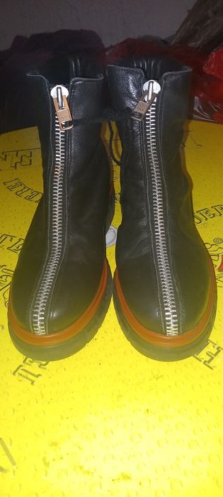 Botki damskie na platformie .