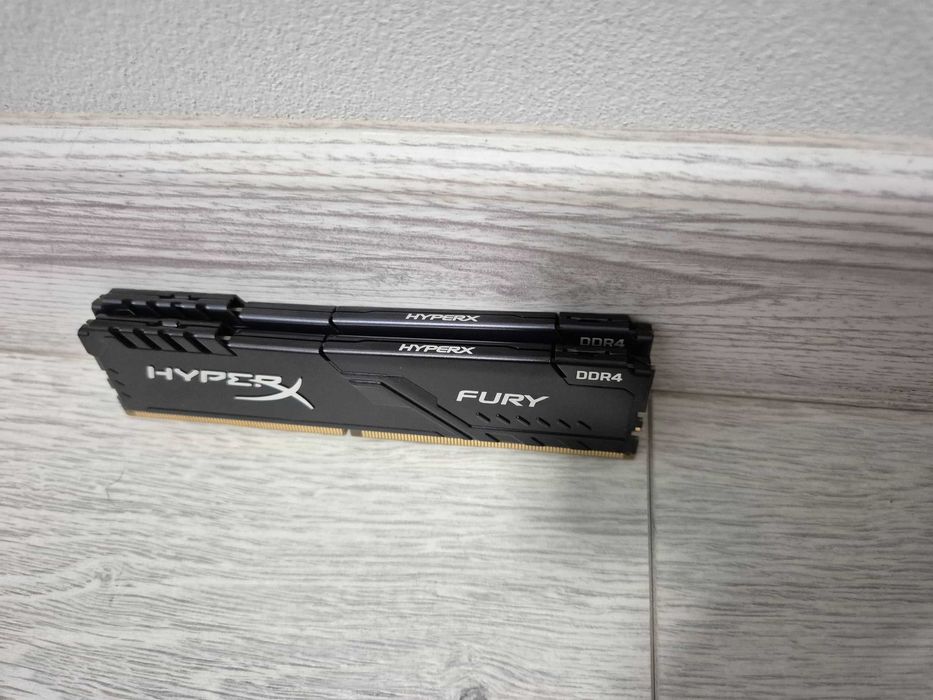 пам'ять DDR4 дві 16GB планки 2666MHz HyperX FURY. Trade-IN