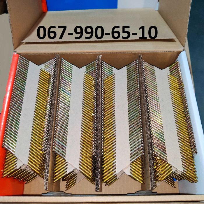 Цвях рейковий 34 градуси 3,1/90 мм (3000 шт)