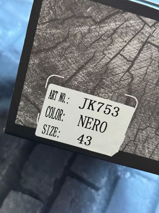 Sneakersy, buty męskie Kadiman czarne, rozmiar 43