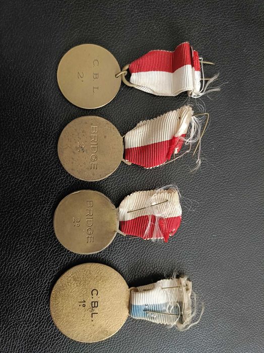 4 Medalhas Bronze Bridge