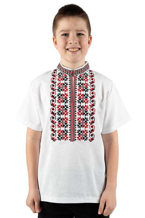 Вишиванка лляна для хлопчика