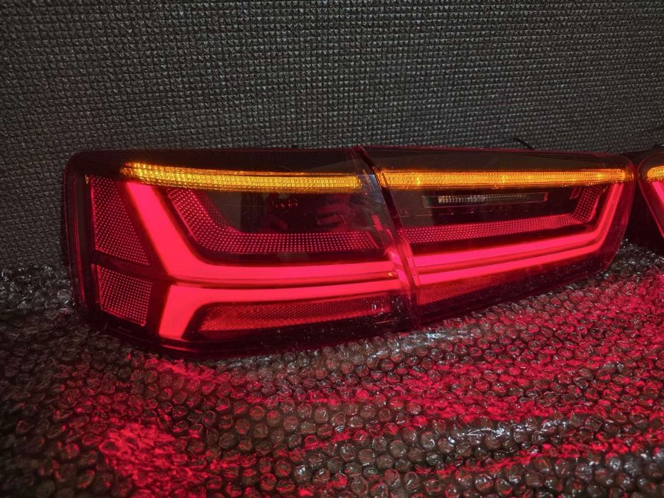 Audi A6 C7 ФОНАРІ рестайл • Європа • динамічні повороти • LED матриця
