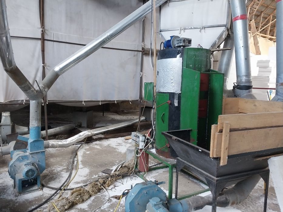 Лінія з виробництва пінопласту