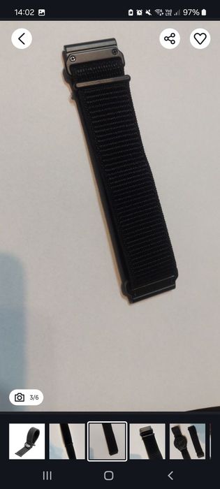 Pasek nowy Garmin Fenix 26 mm 51 mm tactix