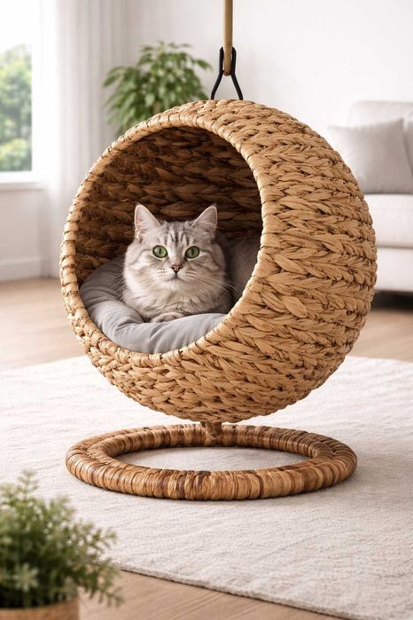 Legowisko dla Pupila Wiszące Bujane KOKON dla psa lub kota + poduszka