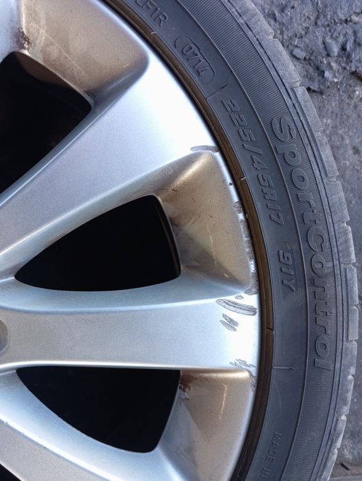Felgi koła 7JX17 ET35 5x110 225/45/17 Opel Meriva B Astra itd.
