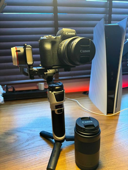 Camera M50 Mark II + Lentes + Gimbal + Acessórios