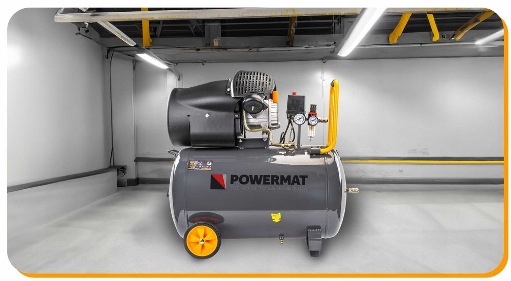 Kompresor Olejowy 100L 8 BAR SPRĘŻARKA 230V 530l/min 4,7KM